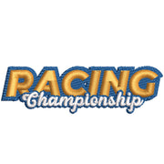 Racing Championship digitized embroidery design