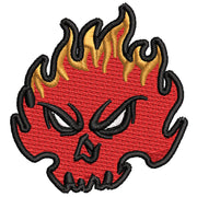 Fire Demon digitized embroidery design