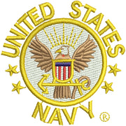 Licensed US Navy Circle Emblem
