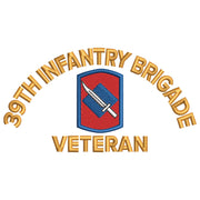 U.S. Army 39th Infantry Brigade digitized embroidery design