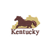 Kentucky State Derby digitized embroidery design