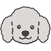 Adorable Poodle digitized embroidery design