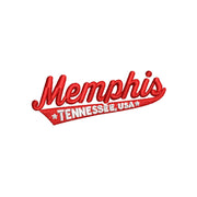 Baseball Memphis Tennessee USA digitized embroidery design