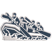 Rafting digitized embroidery design