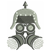 Steampunk Metal Head Symbol