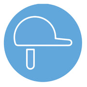 Jockey Helmet Heat Transfer Sticker