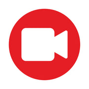 Vlogger Button Heat Transfer Sticker