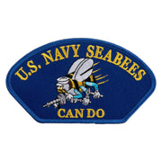 U.S. Seabees Can Do Blue Patch - seabees-cando OSFM