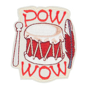Drum Embroidered Patch