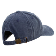 Lets Cook Embroidered Cotton Twill Premium Pigment Dyed Cap - Navy OSFM
