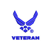 US Air Force Wing with Veteran Symbol - US Air Force Wing with Veteran Symbol OSFM