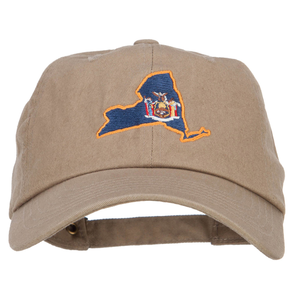 Trendy Apparel Shop XXL 'World's Best Pappy' Baseball Cap - Oversized Unstructured Cotton Dad Hat (Navy)