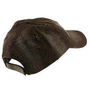 Low Profile Pine Stripe Cotton Washed Cap