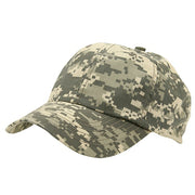 Enzyme Washed Camo Cap