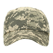 Enzyme Washed Camo Cap