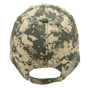 Enzyme Washed Camo Cap