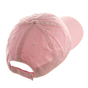 Low Profile Dyed Cotton Twill Cap