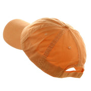 Low Profile Dyed Cotton Twill Cap