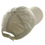 Low Profile Dyed Cotton Twill Cap