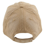 Low Profile Pine Stripe Cotton Washed Cap