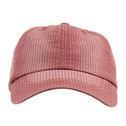 Low Profile Pine Stripe Cotton Washed Cap