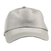 Low Profile Pine Stripe Cotton Washed Cap