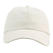 Low Profile Pine Stripe Cotton Washed Cap