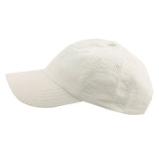 Low Profile Pine Stripe Cotton Washed Cap