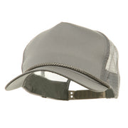 5 Panel Pro Style Twill Mesh Cap