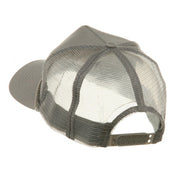 5 Panel Pro Style Twill Mesh Cap