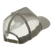 5 Panel Pro Style Twill Mesh Cap