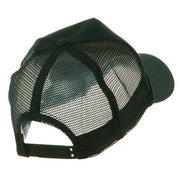 5 Panel Pro Style Twill Mesh Cap