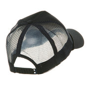 5 Panel Pro Style Twill Mesh Cap