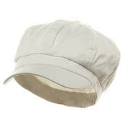 Cotton Elastic Newsboy Cap