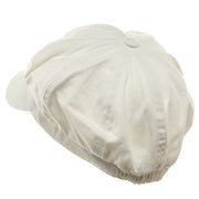 Cotton Elastic Newsboy Cap