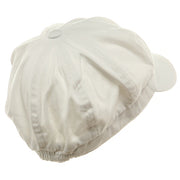 Cotton Elastic Newsboy Cap