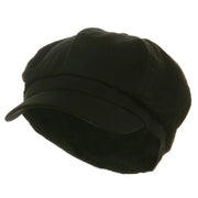 Cotton Elastic Newsboy Cap