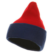 Two Tone Cuff Beanie USA