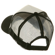 5 Panel Pet Spun Mesh Cap