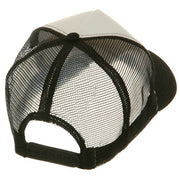 5 Panel Pet Spun Mesh Cap