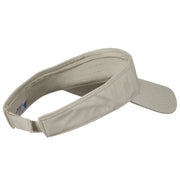 Pro Style Cotton Twill Washed Visor