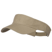 Pro Style Cotton Twill Washed Visor