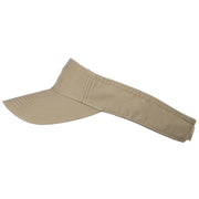 Pro Style Cotton Twill Washed Visor