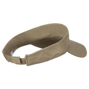 Pro Style Cotton Twill Washed Visor