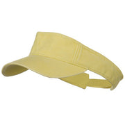 Pro Style Cotton Twill Washed Visor