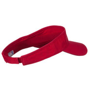 Pro Style Cotton Twill Washed Visor