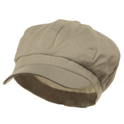 Cotton Elastic Newsboy Cap