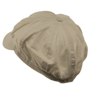 Cotton Elastic Newsboy Cap