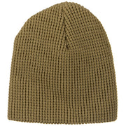 Big Stretch Waffle Stitch Short Beanie