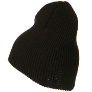 Big Stretch Waffle Stitch Short Beanie